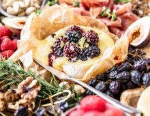Baked Blackberry Brie
