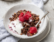 Coconut Rough Raspberry Granola